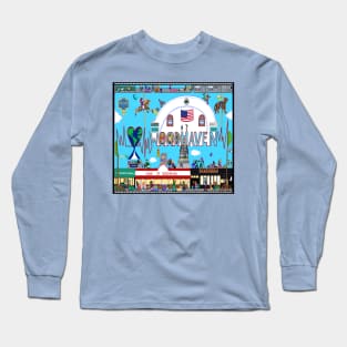 The Community Pulse of Woodhaven Long Sleeve T-Shirt